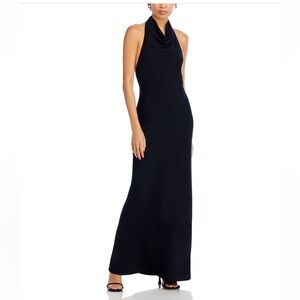 STAUD NWT - Small -  Black Open-Back Maxi Dress